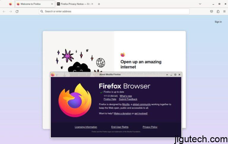 Firefox 111发布了新的本机通知
