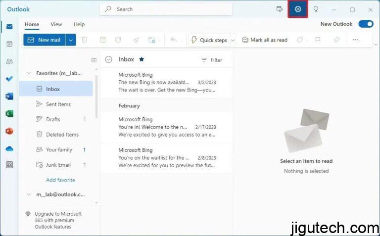 如何向Windows 11上的新Outlook应用程序添加多个电子邮件帐户