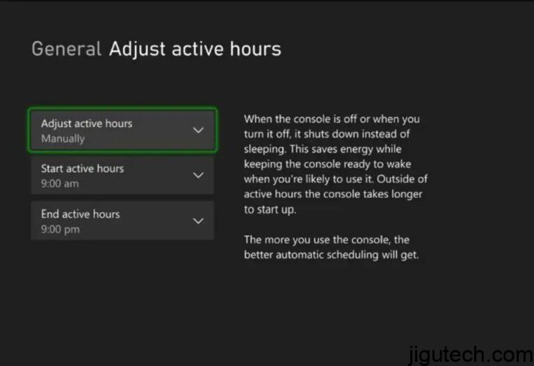 如何更改Xbox系列X、S上的活动时间设置
