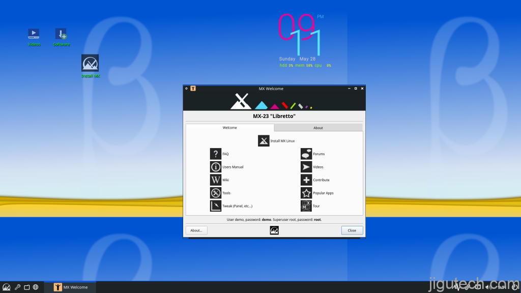 MX Linux 23 现在可用于基于 Debian 12 “Bookworm” 的 Beta 测试插图