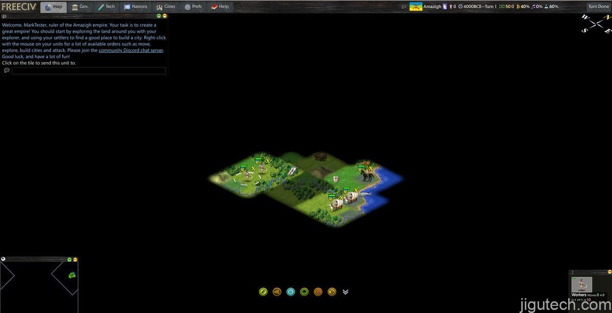 freeciv web gaming on Chromebooks