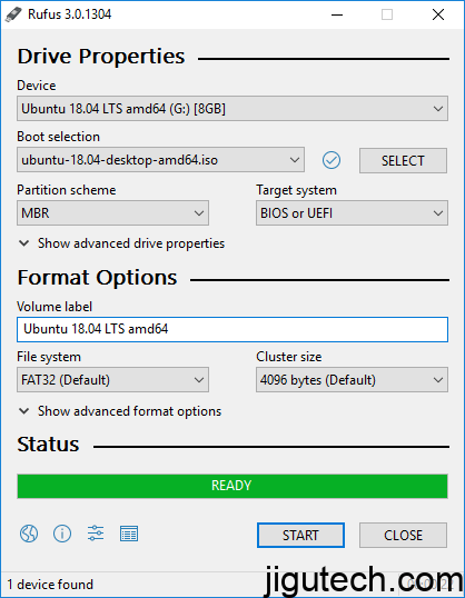 Rufus - Create Bootable USB Drives