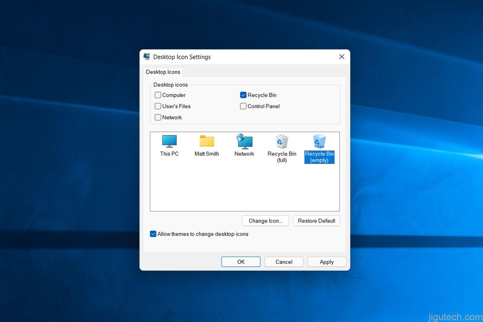 Windows 11 change icons
