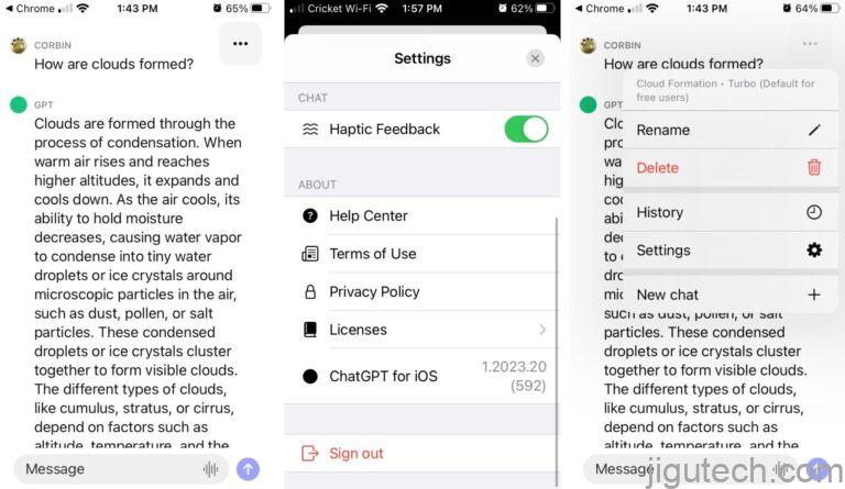 ChatGPT 现在有一个官方的 iPhone 应用程序