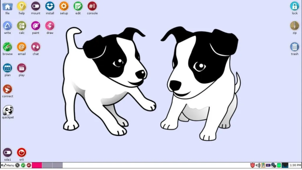 Puppy Linux - 最好的轻量级 Linux 发行版之一