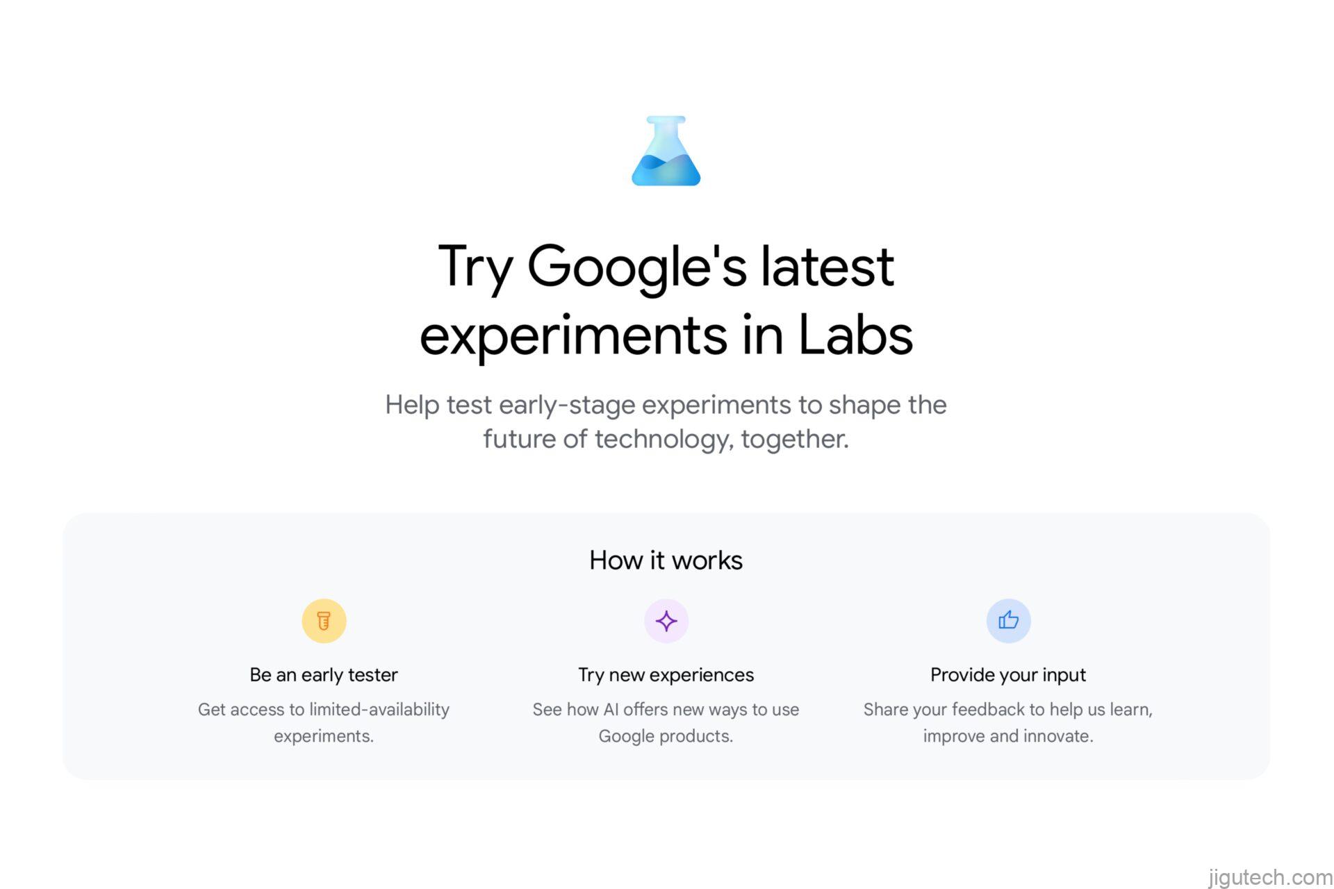 google-labs-experimental-website