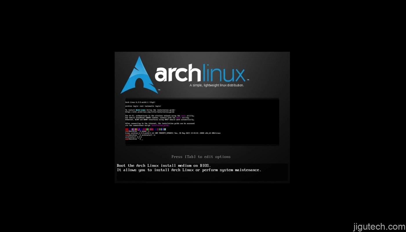 Arch Linux 内核 6.3