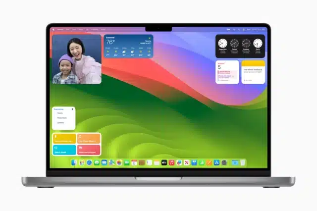 Apple 发布 macOS Sonoma，其中包含小部件更新、游戏增强功能等