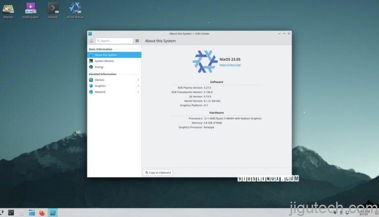 NixOS 23.05 与 GNOME 44、KDE ​​Plasma 5.27 LTS 和 Linux 6.1 LTS 一起发布
