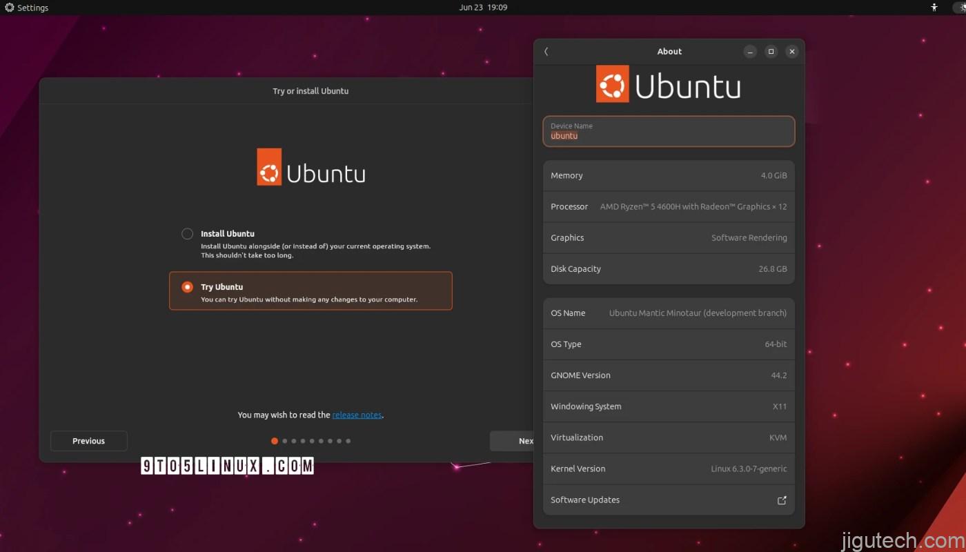 Ubuntu 23.10 内核 6.3