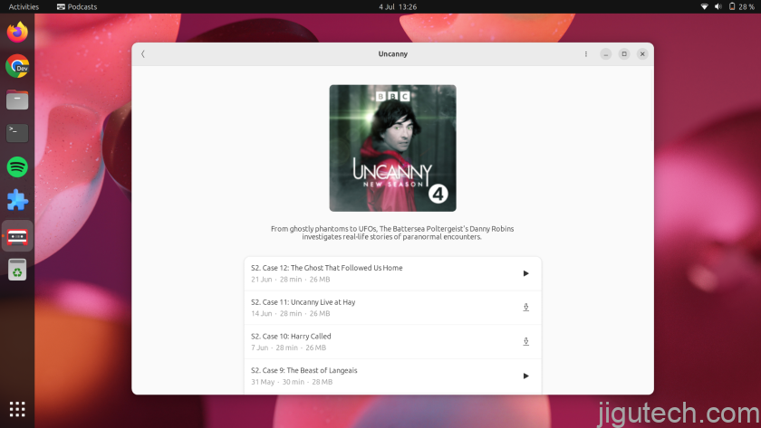 GNOME Podcasts 0.6 发布，移植到 GTK4插图