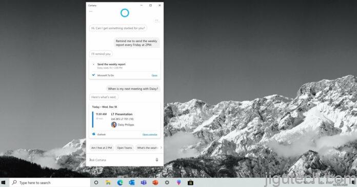 Windows 11 之后，Cortana 现在停止在 Windows 10 上工作