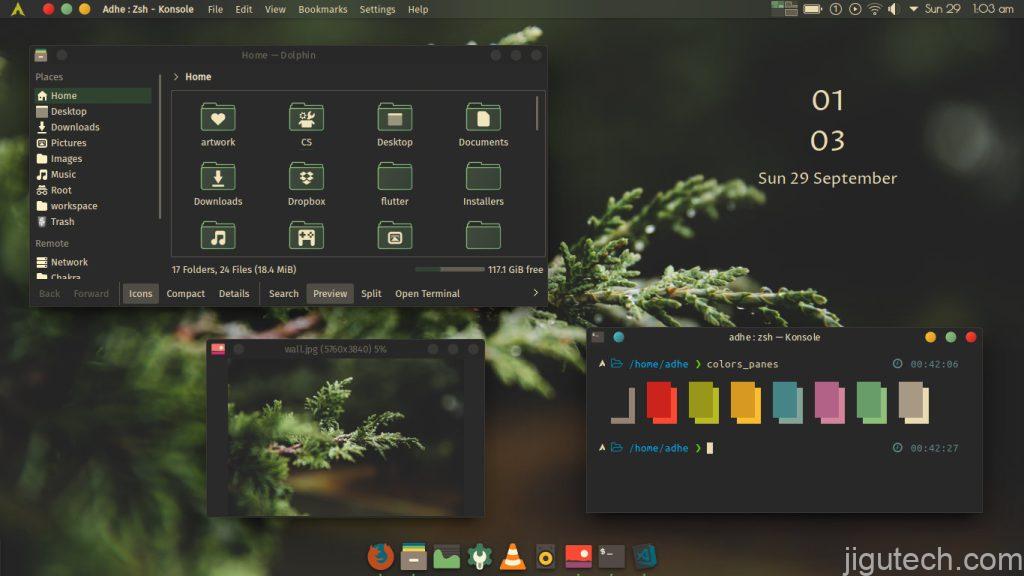 Gruvbox KDE 主题