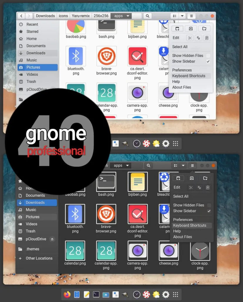 GNOME 教授主题