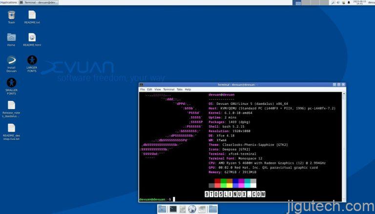 Devuan GNU+Linux 5 面向基于 Debian 12 的软件自由爱好者