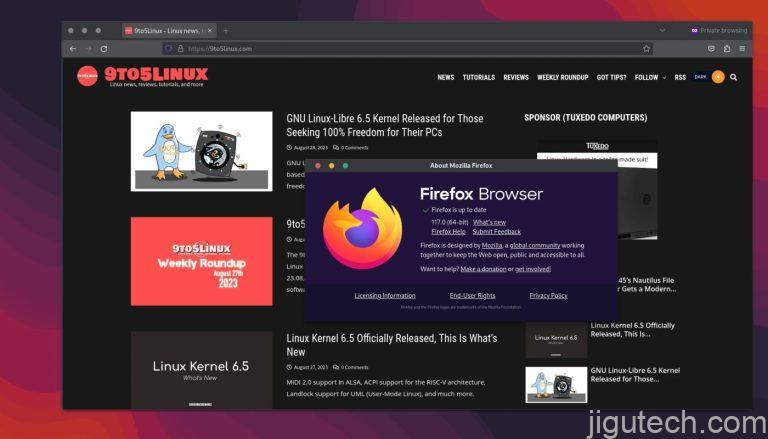 Mozilla Firefox 117 现已可供下载，以下是新功能