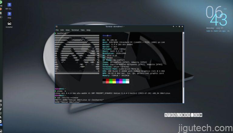 MX Linux 23“Libretto”随 Linux 内核 6.4 一起发布，基于 Debian Bookworm