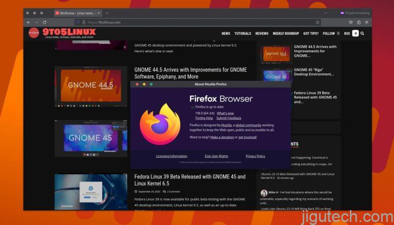 Firefox 118 现已可供下载，内置网站翻译功能