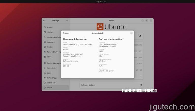 Ubuntu 23.10 Beta 发布，搭载 GNOME 45 和 Linux Kernel 6.5