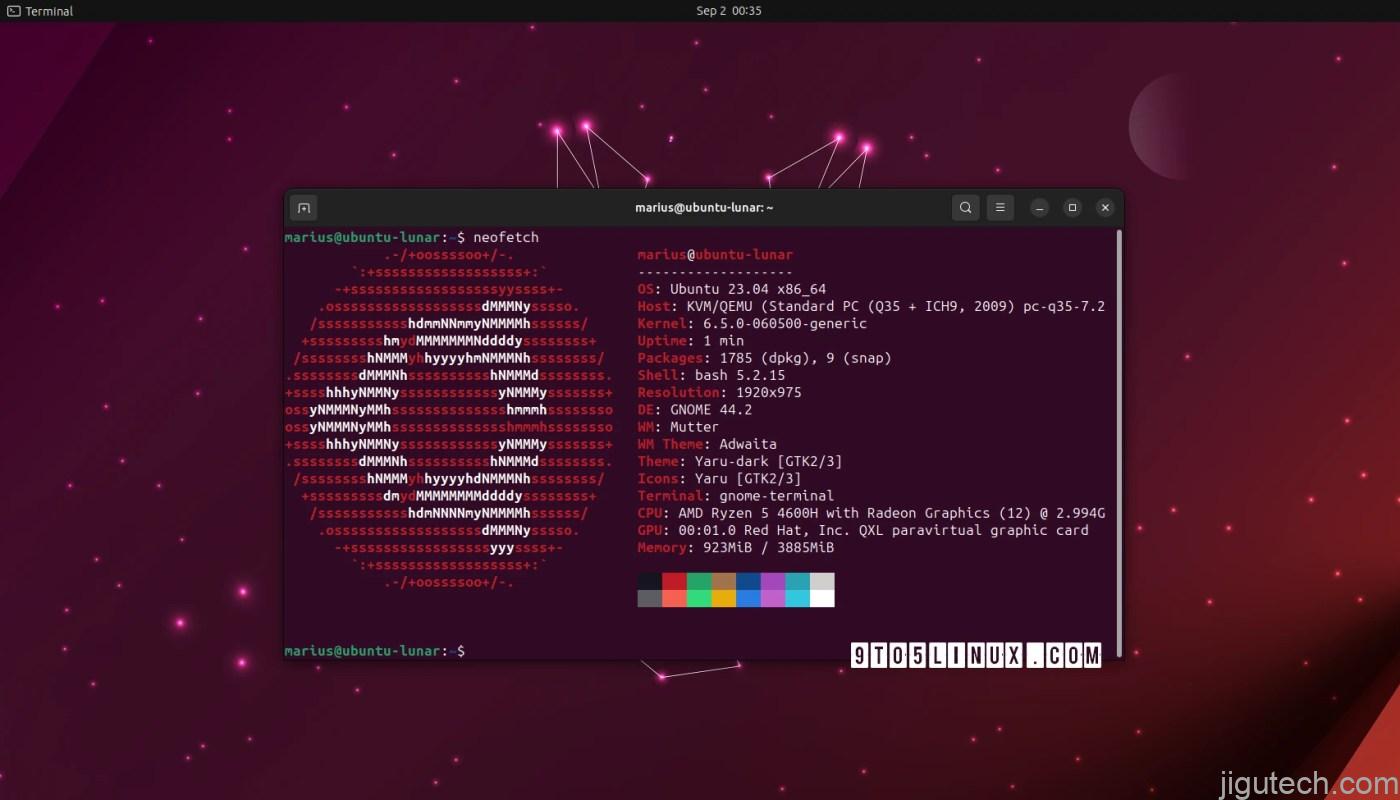 乌班图Linux 6.5