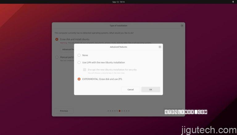 Ubuntu 23.10 似乎将带回 ZFS on Root 安装选项