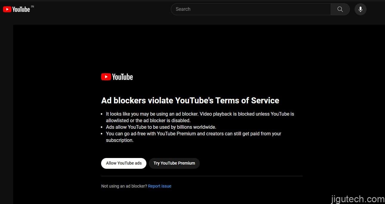 YouTube 广告拦截器